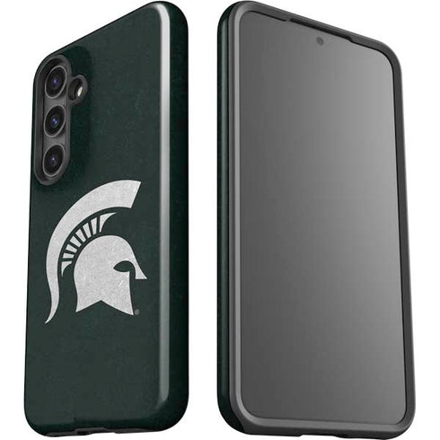 Michigan State University Spartans Logo Galaxy S25 Impact Case